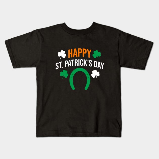 Happy st. patricks's day Kids T-Shirt by cypryanus